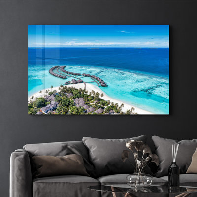Decorative Tempered Glass Painting