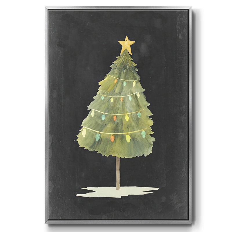 Lueur de Noël I, Gris, H 41 po x l 27 po x P 1,5 po