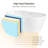 67" X 30" Freestanding Soaking Acrylic Bathtub