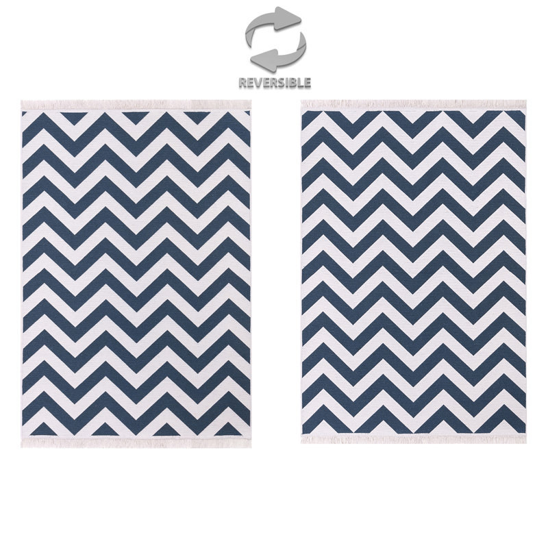 Morin Patterned Flatweave Area Rug, Rectangle 160 x 230cm