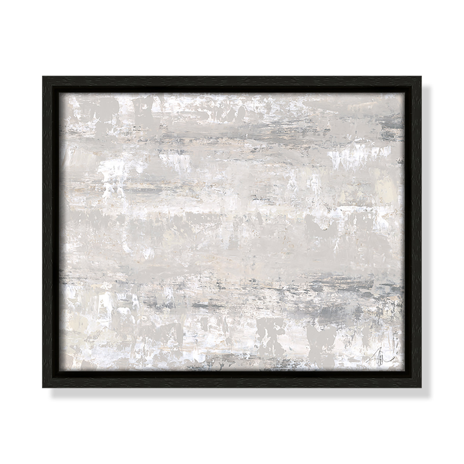 Desert Winds by Filippo Ioco - Print, 9.5" H x 11.5" W x 2" D, Espresso Framed Canvas