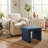 Aurealiz Modern Channel Ottoman-2126065493