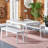Teterboro 4 - Person Solid Wood Patio Dining Set Umbrella Hole Included Rectangular Table-1042352857