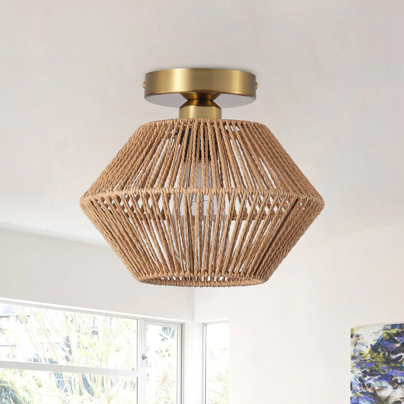 Plafonnier semi-encastré Arios 1-E26