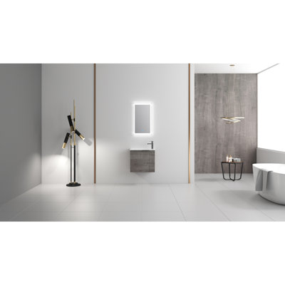 Meuble-lavabo flottant pour salle de bain