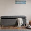 Banc de rangement rembourré Hannjo-1372497492