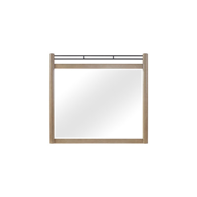 Miroir à affiche couleur sable