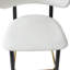 Ensemble de 4 tabourets de bar Hollis en similicuir crème, structure en bois d'hévéa-1824758000-1824758004