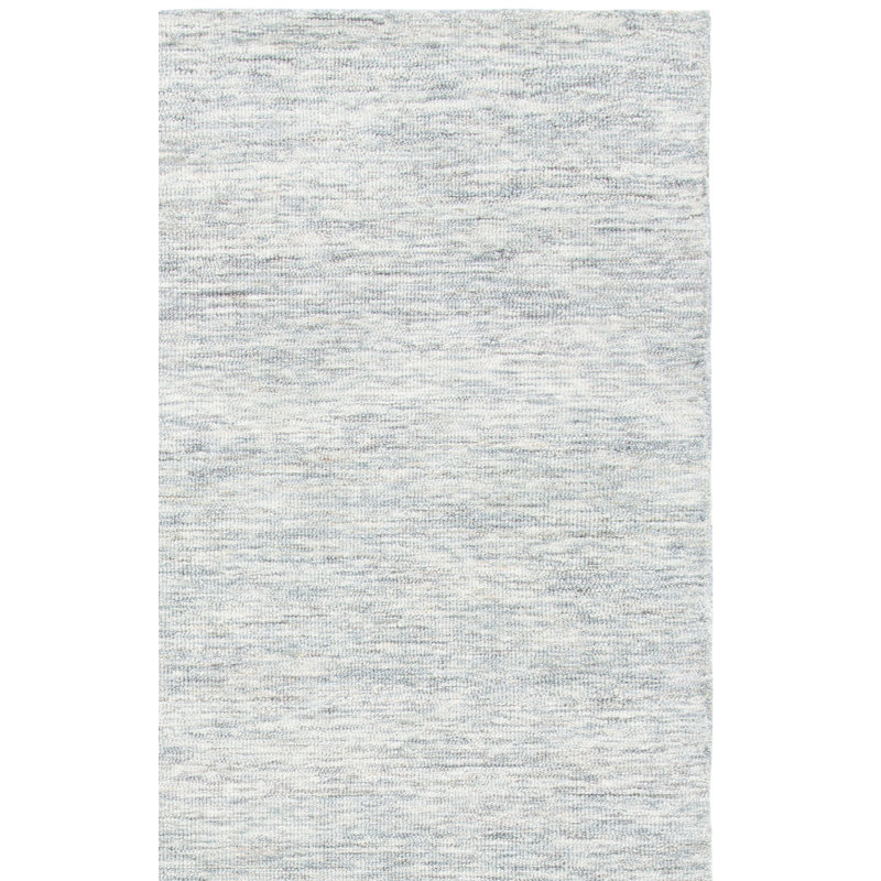 Estin Metro Hand Tufted Wool/Cotton Rug in Sage/Ivory, Rectangle 9' x 12'