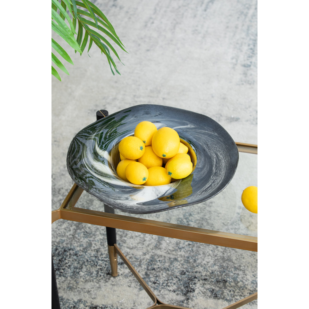 Jonis Glass Decorative Bowl 1 Ivy Bronx