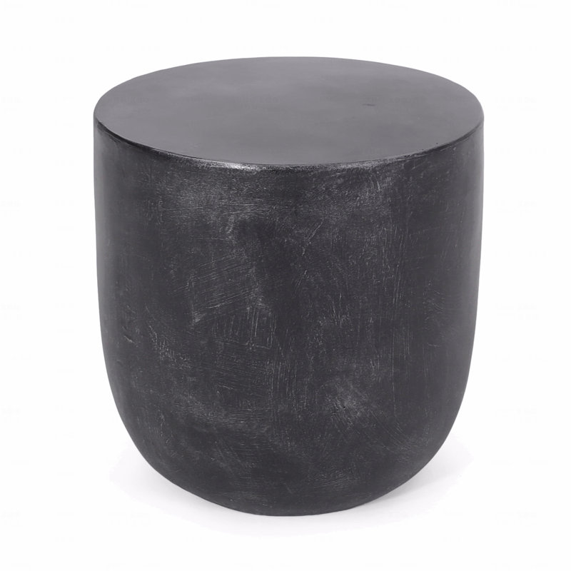 Outdoor Lightweight Concrete Side Table