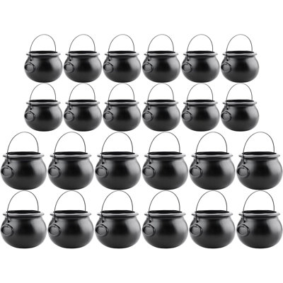 Assortiment de cadeaux en plastique PMU Halloween chaudron - noir 12 / pqt