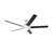 Orbit 60 inch Indoor White  Ceiling Fan with LED Light kit and Remote Control