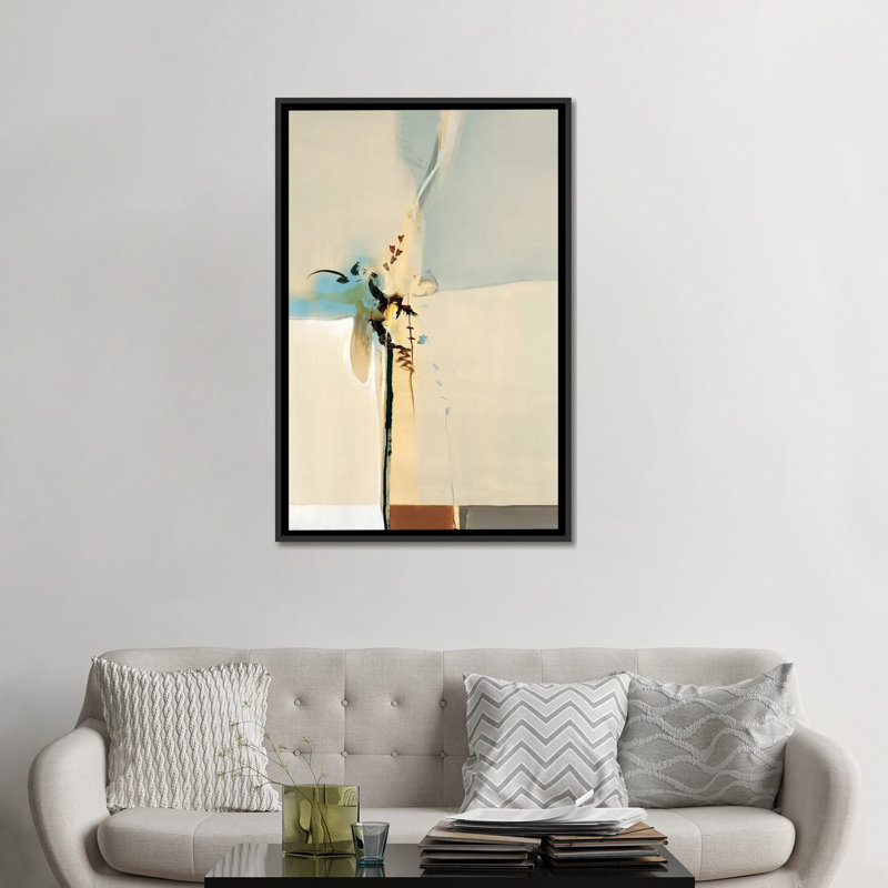 « light fast i », impression sur toile, H 26 po x l 18 po x P 1,5 po, Toile avec cadre noir, Pas de tapis
