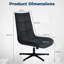 Fauteuil d'appoint pivotant à 360 ° de 26 po Maisee pour le salon-293562581