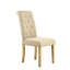 Plattekill 46cm H Tufted Linen Upholstered Upholstered Back Parsons Chair-347800509