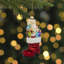 Ornement de Noël en verre 5 po