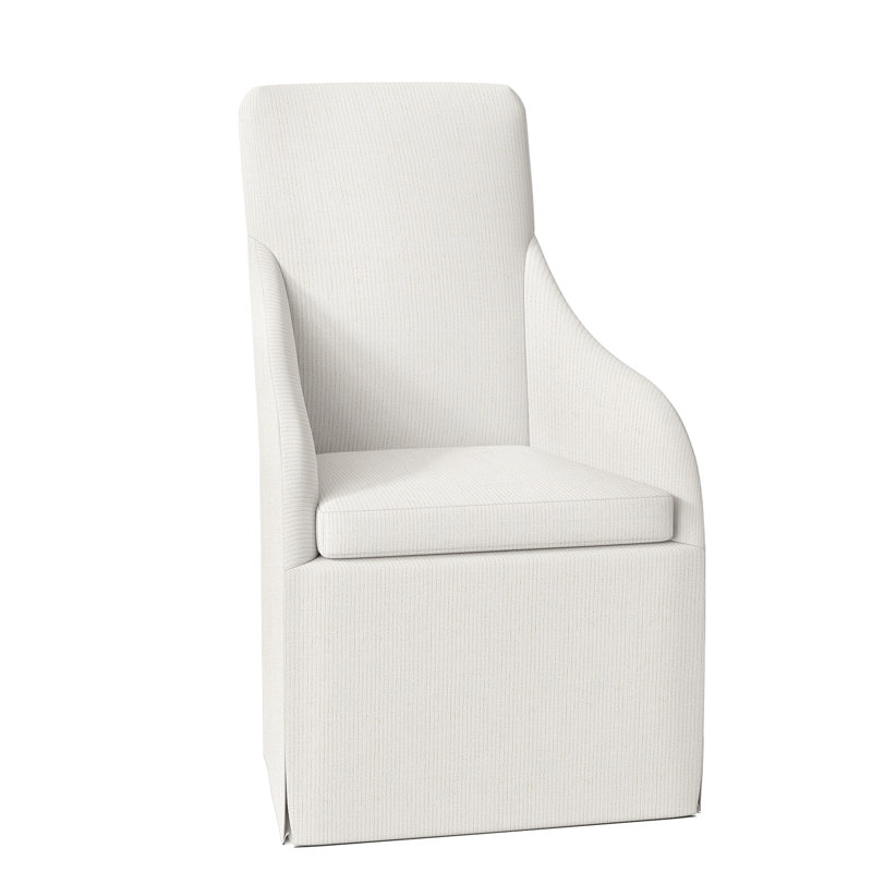 Bellair Patio Dining Armchair with Cushion, Cream Outdoor Poly 6070-002