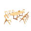 Surfliner Outdoor 9 - Piece Teak Dining Set-569175194