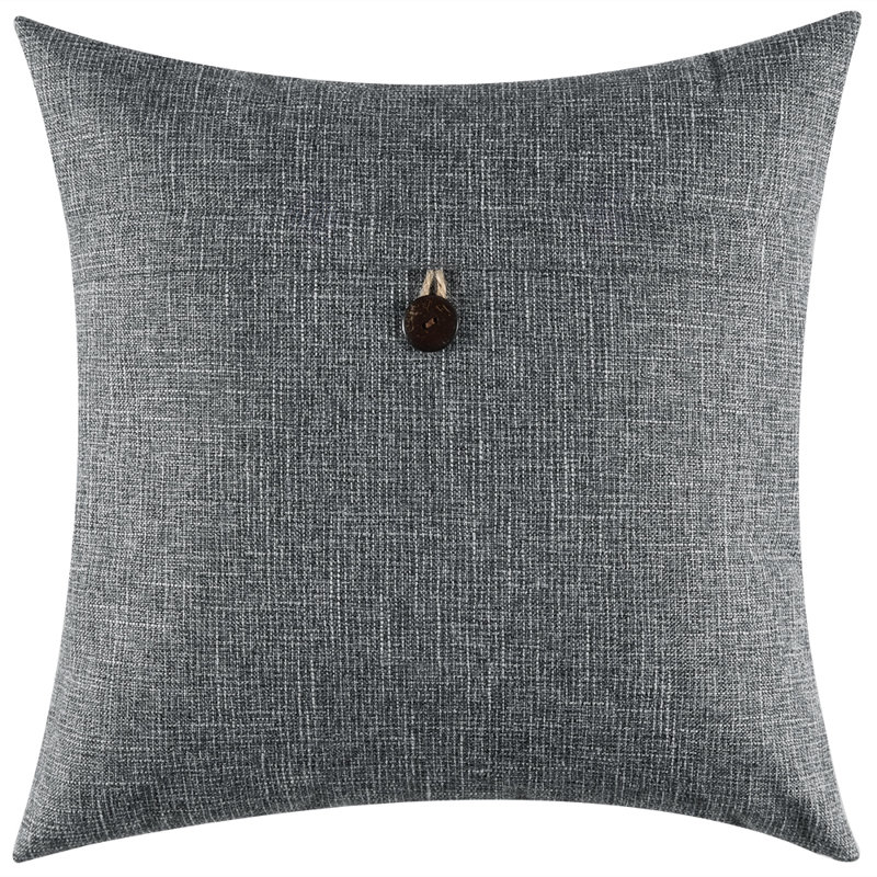  Housse de coussin en velours, Bleu marine