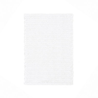 100% Cotton Chenille Chain Stitch Rug