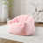 Fausse fourrure rose