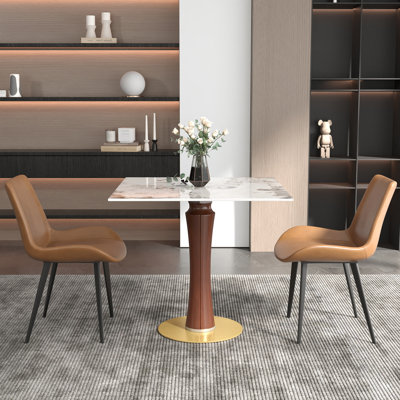 Nexus 33.46 " Round Conference Table and 2 Chairs