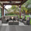 Bonia 10-Person Outdoor Sectional Seating Group with Cushions