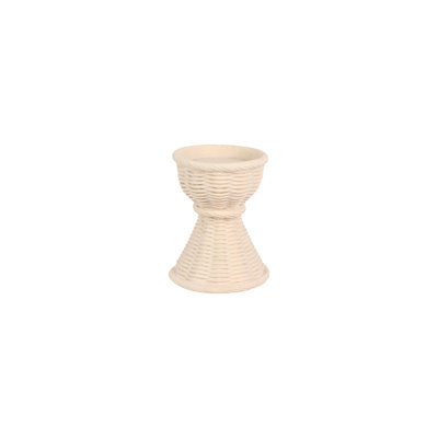 Casa Terra Bianca Tabletop Candlestick