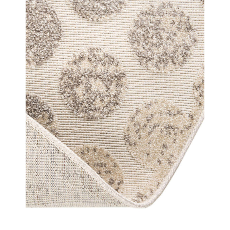 Tapis d'extérieur Sabrina Soto Dots, Rond 3 pi 1 po