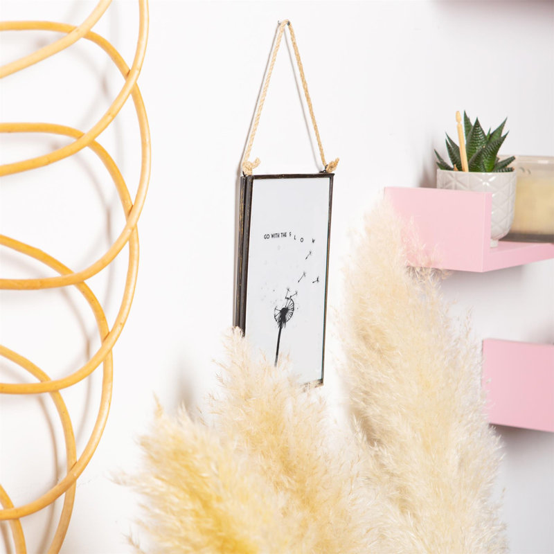 Nicola Spring - Hanging Metal Photo Frames, Rectangle, 4" x 4", 1