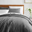 Microfibre 200 TC Plain Reversible Plain Weave Modern & Contemporary Duvet Cover Set-1789694300-1789694303