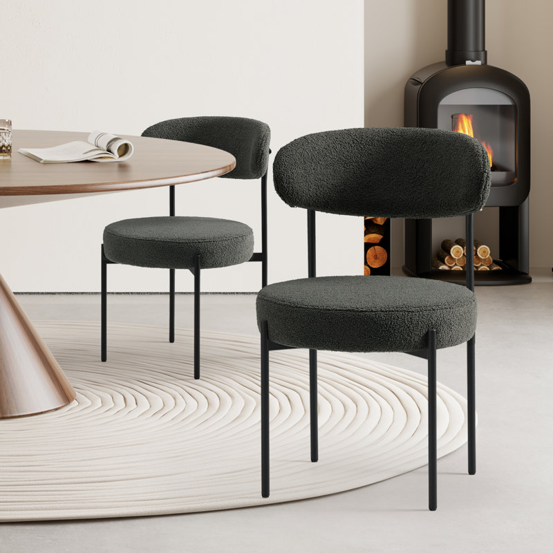 Chaise d'appoint Bayville, Gris