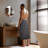 4 Pack Premium Extra Large Bath Towels Set, (30 X 60 Inches) 100% Ring Spun Cotton 500GSM, Lightweight And Highly Absorbent Quick Drying Towels, Perfect For Daily Use (Grey)