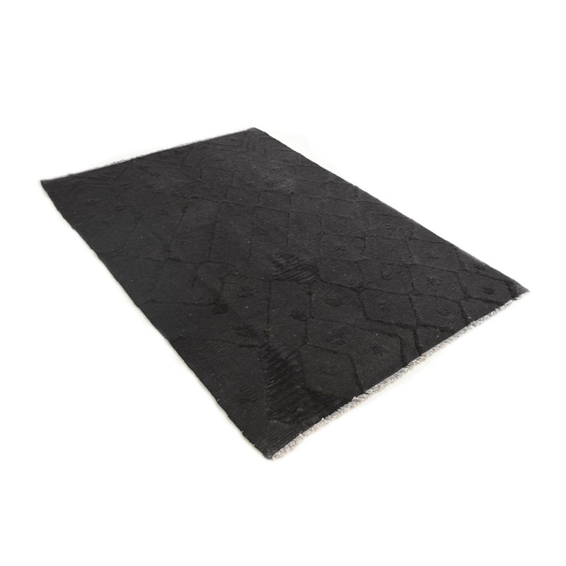 Tapis noir 4 x 6 Pires