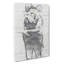Kissing Policemen In Abstract by Banksy - Wrapped Canvas Print-55309607