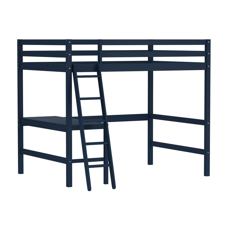 Harold Kids Full Loft Bed, Navy