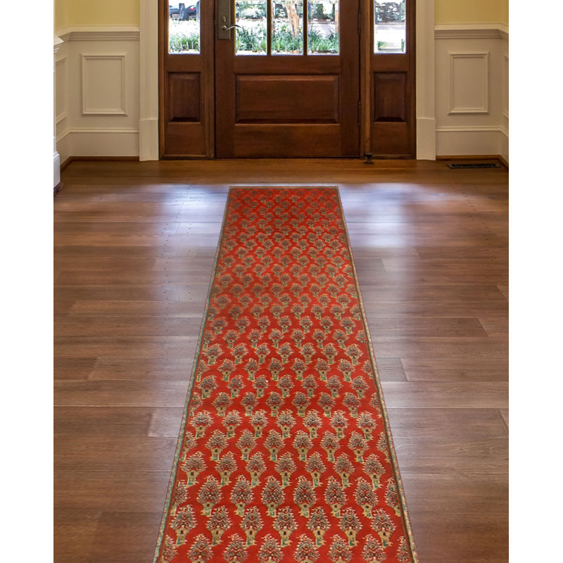 Tapis de couloir rouge Mariam