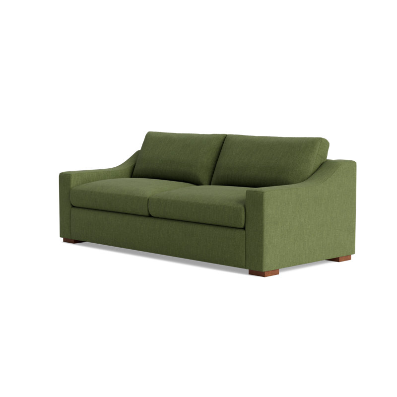 Lucca Sofa (85"), Performance Weave - Basil