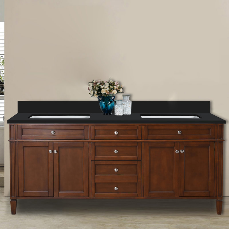 Ensemble de meuble-lavabo double 73 po Freeland