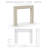 Modern Bolection Cast Stone Fireplace Surround-104882644-104882647