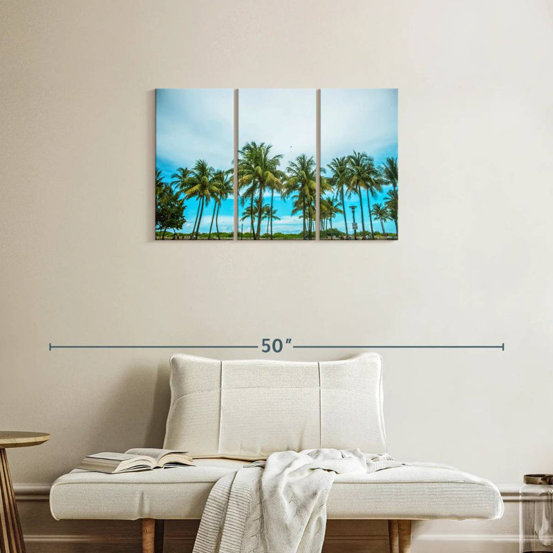 Cocotiers Gillard, Floride, H 20 po x l 33 po