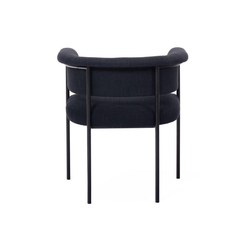 Chaise de salle à manger Teresa, Noir