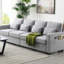 104 po 4 avec revêtement en tissu de lin et poches d'accoudoirs - Design moderne pour n'importe où-375465036-375465032
