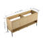 Armoire de rangement pour salle de bain, armoire de salle de bain autoportante avec portes à fermeture douce, armoire de rangement pour salle de bain