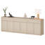 Armoire d'appoint moderne avec 8 portes et tiroir, commode d'appoint multifonctionnelle avec grand rangement et tablette réglable-921422583-959611713