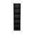 Sutton Slim Bookcase With Modern 5-Shelf Design-1796692687