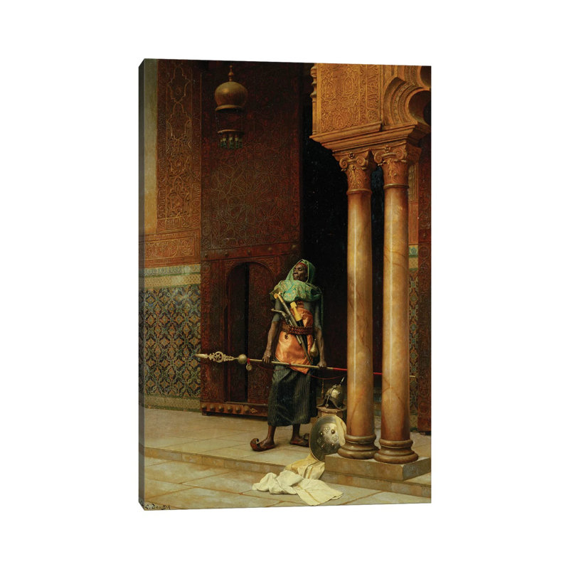 The Harem Guard - Wrapped Canvas Print, 20.32 cm H x 30.48 cm W