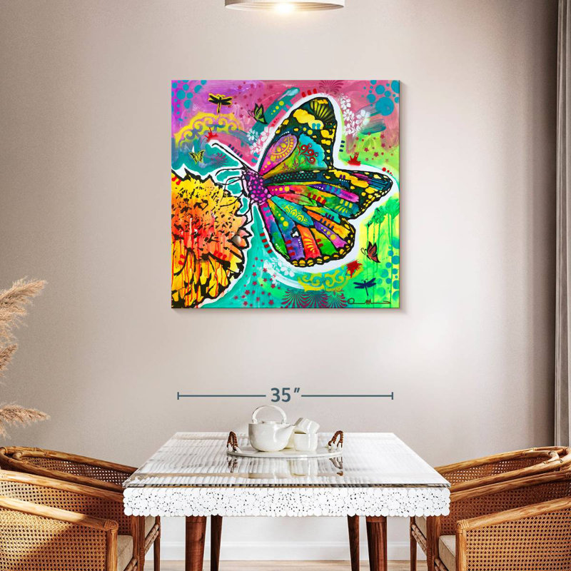 Brampt Dandyfly, 36" H x 36" W