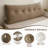 Triangle Headboard Pillow Wedge Backrest Cushion For Bed Headboard Gap-111137552